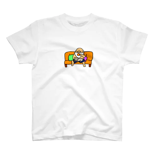 ひげおじさんの日常（優雅なティータイム） Regular Fit T-Shirt