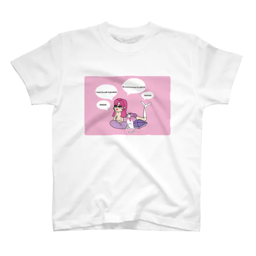 meow series   English ver スタンダードTシャツ