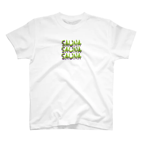 SAUNA SAUNA SAUNA ヴィヒタ スタンダードTシャツ