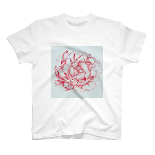 芍薬 peony スタンダードTシャツ