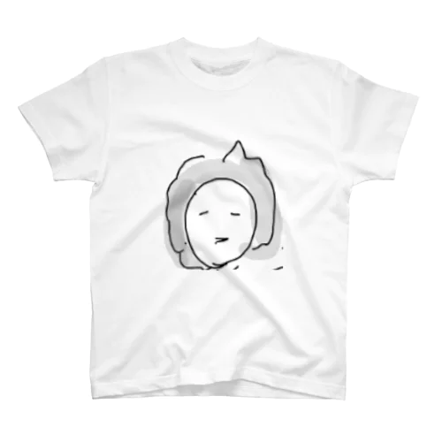 おばちゃんみたいなライオンみたいな猿 スタンダードTシャツ