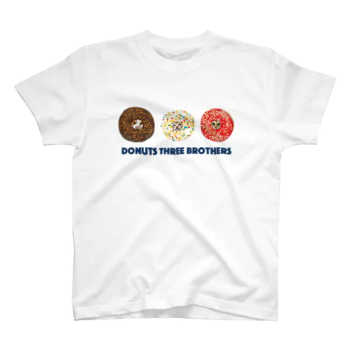 donuts three brothers Regular Fit T-Shirt