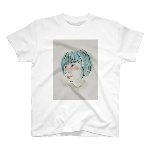 水彩画女の子2 Regular Fit T-Shirt