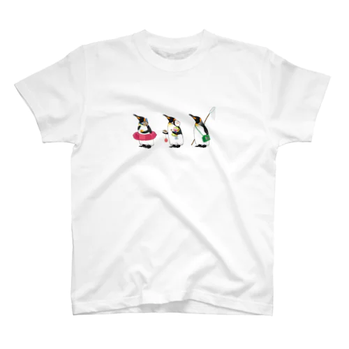 ペンギンの夏休み スタンダードTシャツ