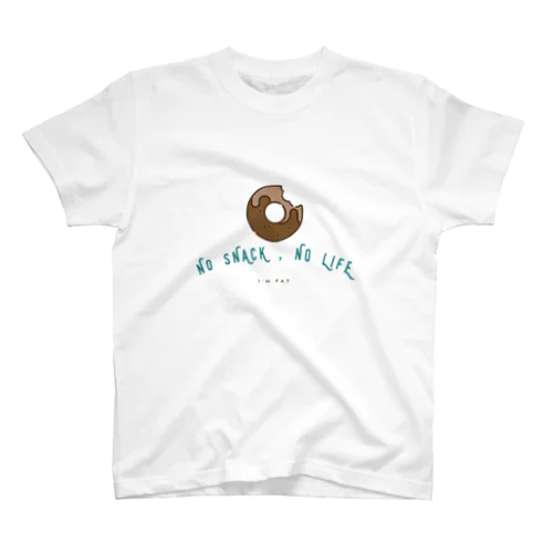 NO SNACK , NO LIFE Regular Fit T-Shirt