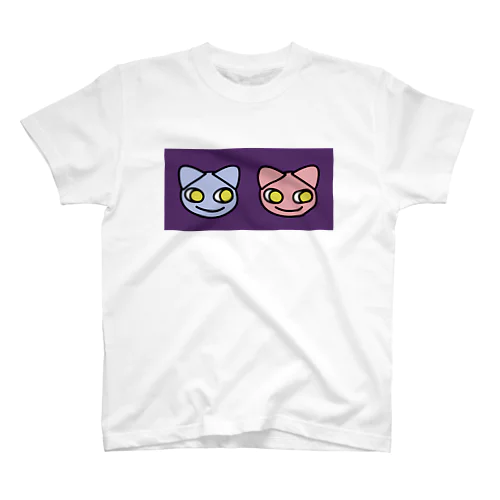 TwoCats_PURPLE Regular Fit T-Shirt