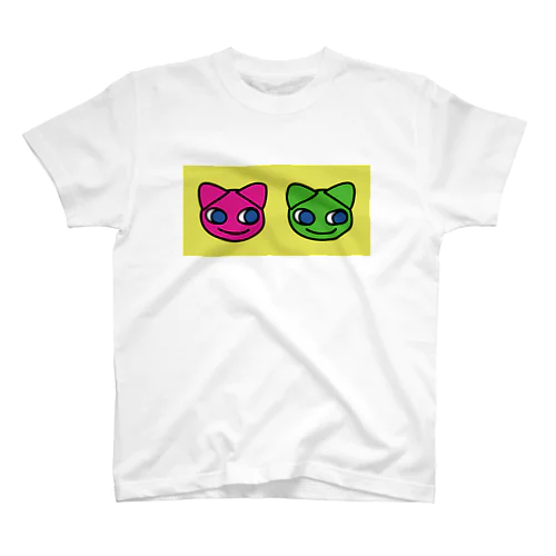 TwoCats_YELLOW スタンダードTシャツ