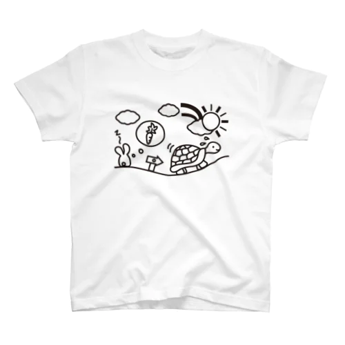 The Hare and the Tortoise スタンダードTシャツ