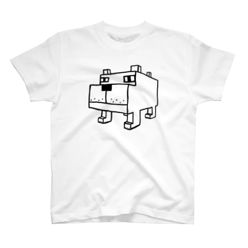 四角犬(ゴトータケヲ） Regular Fit T-Shirt