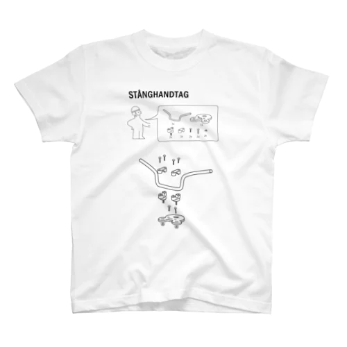 STANGHANDTAG バックプリント有り スタンダードTシャツ