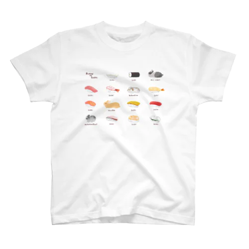 うさぎvs寿司 Regular Fit T-Shirt