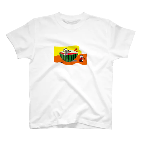 -watermelon- Regular Fit T-Shirt