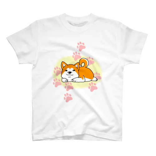 ペタッっと柴犬 スタンダードTシャツ