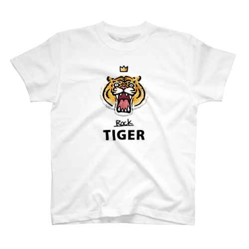 ROCK TIGER（白用） Regular Fit T-Shirt