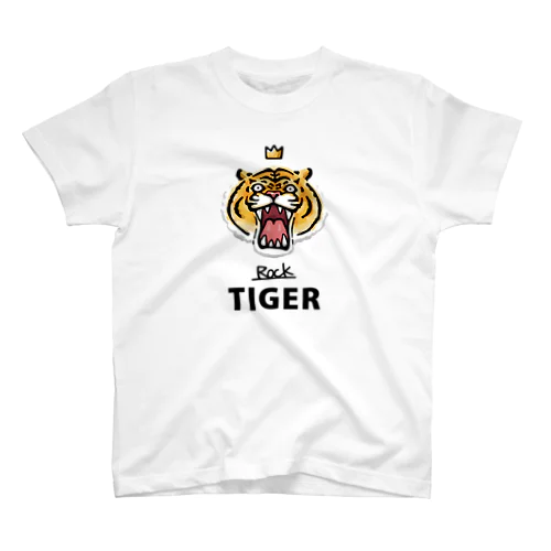 ROCK TIGER（白用） 티셔츠