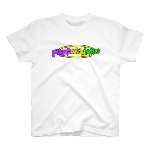 【psychodoughnuts】ロゴ Regular Fit T-Shirt