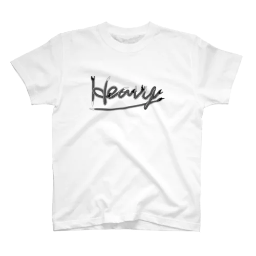 蛇でHEAVY　 スタンダードTシャツ