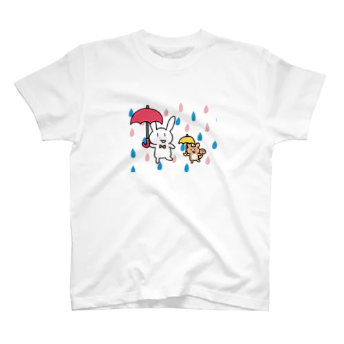 雨の日を楽しく Regular Fit T-Shirt