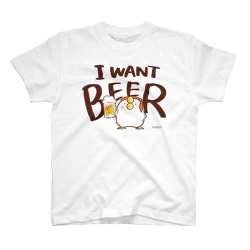 I WANT BEER( ・8・ ) Regular Fit T-Shirt