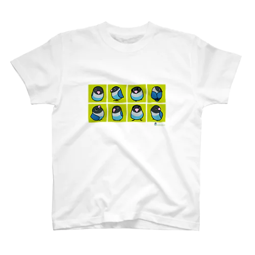 LOVEBIRD BOTAN 8Block Regular Fit T-Shirt