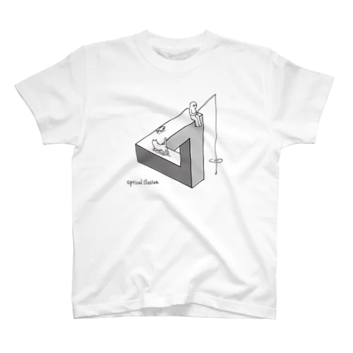 三角形錯視T スタンダードTシャツ