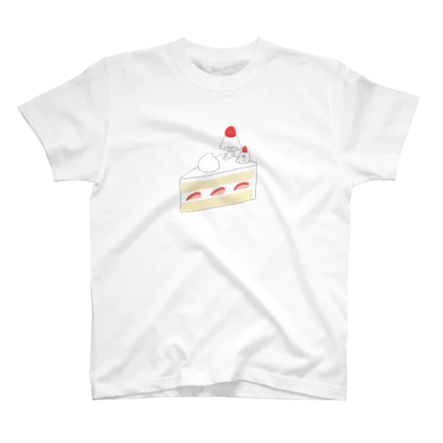 いちごのショートケーキ スタンダードTシャツ