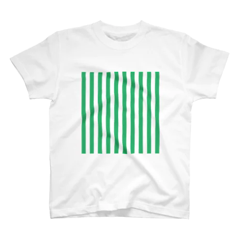 緑化プロジェクト-ストライプ Regular Fit T-Shirt