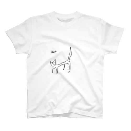 cat? Regular Fit T-Shirt