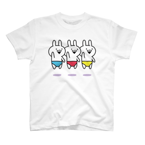 うさぎゅーん！パンツでぴょいん Regular Fit T-Shirt
