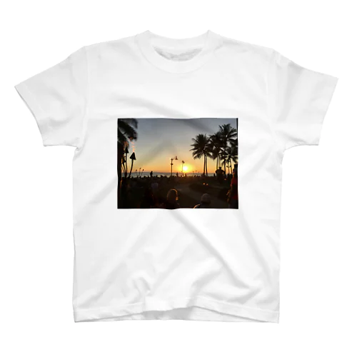 オアフの夕陽 Regular Fit T-Shirt