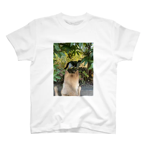 犬and猫 Regular Fit T-Shirt