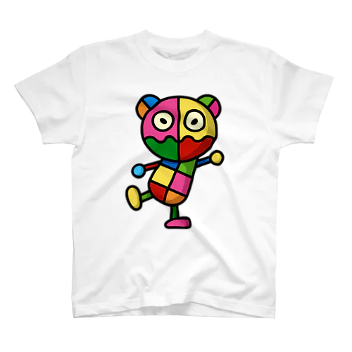 colorful bear 티셔츠