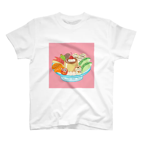 プリンアラドーモ文字無し スタンダードTシャツ