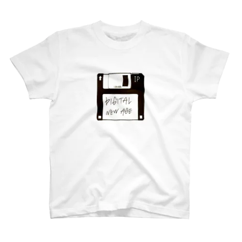 DIGITAL NEW AGE(モノクロver.) スタンダードTシャツ