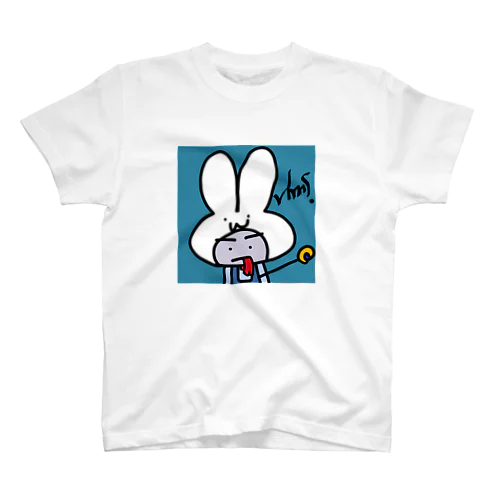 くびくびブルー スタンダードTシャツ