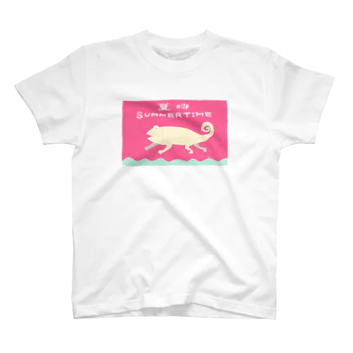 カメレオン（波打ち際） Regular Fit T-Shirt