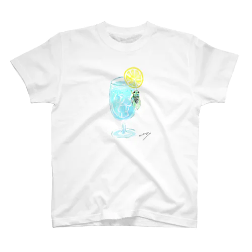 蝉とソーダ Regular Fit T-Shirt