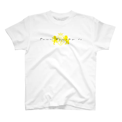 片面ロゴTシャツ Regular Fit T-Shirt