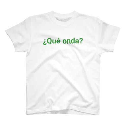 ¿Qué onda? メキシコのスペイン語 Regular Fit T-Shirt