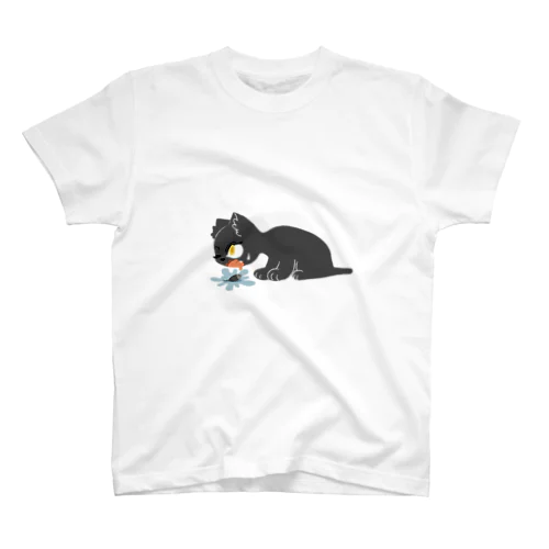 なんでももぐねこちゃん スタンダードTシャツ