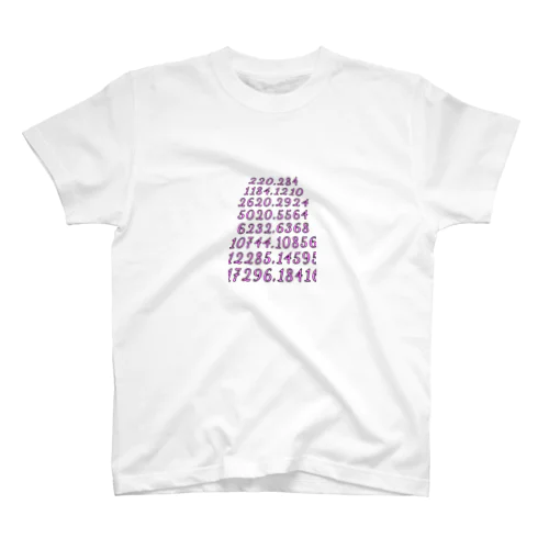 Amicable Numbers Regular Fit T-Shirt