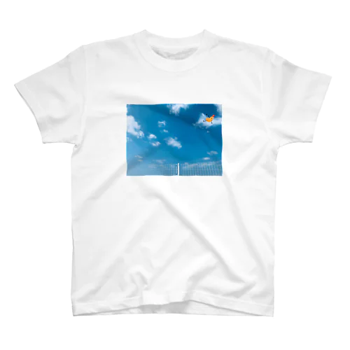 えびふらいちゃん　空を飛ぶ 티셔츠