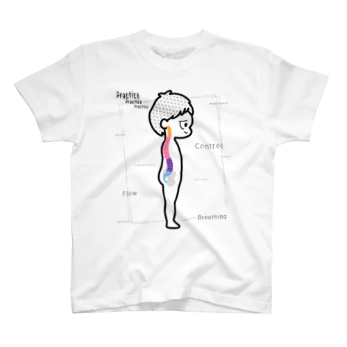 Spine boy (カラー選べます) スタンダードTシャツ