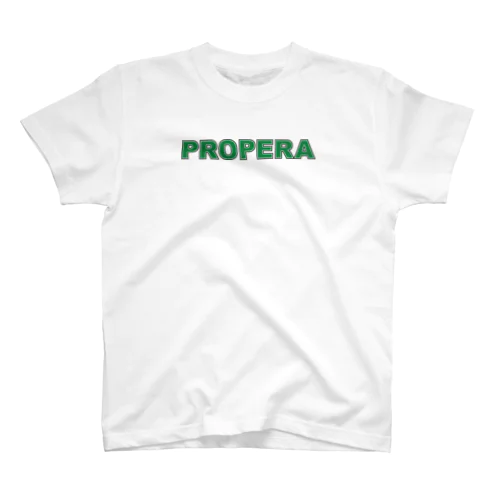 PROPERA 看板風文字 Regular Fit T-Shirt