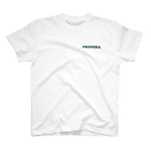 PROPERA 看板風文字small Regular Fit T-Shirt