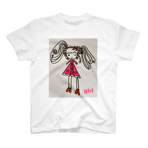 girl-2 Regular Fit T-Shirt