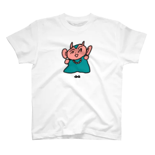 かわいいつのざる Regular Fit T-Shirt