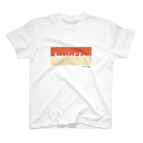 SpecialDay-orange スタンダードTシャツ