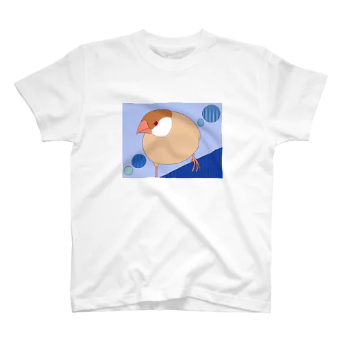 シナモン文鳥ﾎﾟﾋﾟｨ Regular Fit T-Shirt