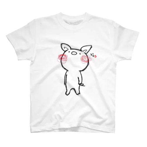 のほほんPig スタンダードTシャツ